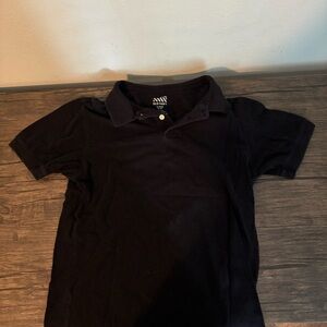 Old Navy Boys Black Polo Shirt